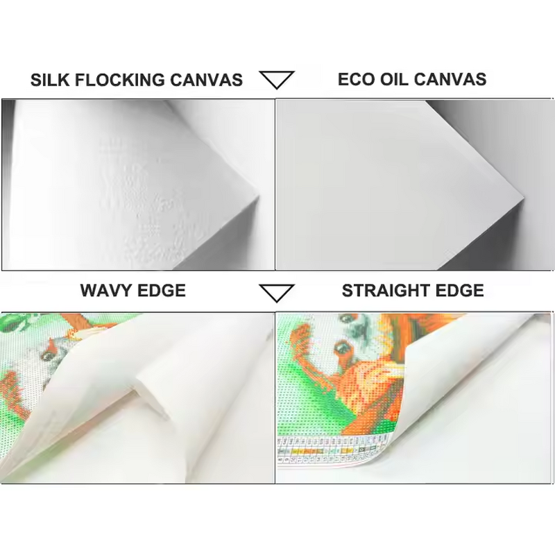 Diamond Painting Kit Factory - OEM Custom Short Velvet Canvas 5D