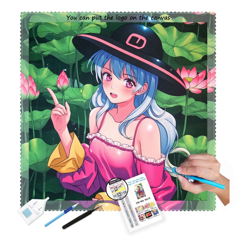 Diamond Painting Kit Factory - OEM Custom Short Velvet Canvas 5D