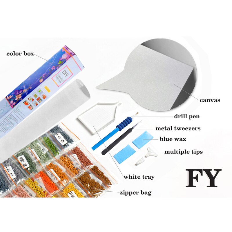 Custom Paper Box Factory - OEM Any Size Logo Paint by Numbers
