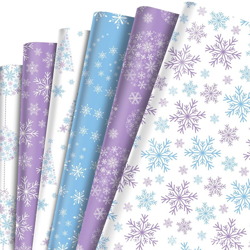 Tissue Paper Manufacturer - OEM 12 Sheet Snowflake Christmas Craft