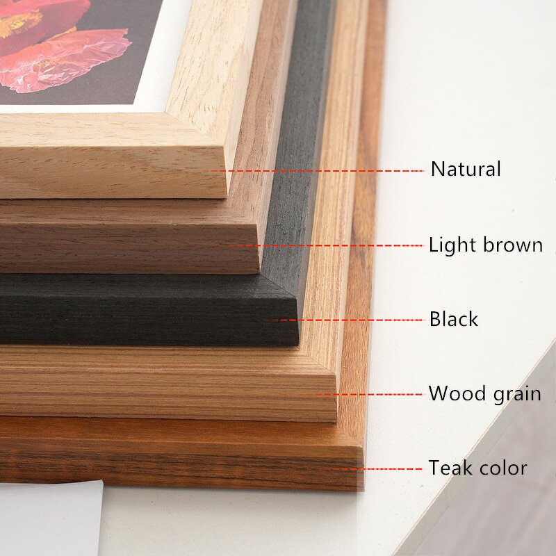 Wood Picture Frame Manufacturer - OEM A3 A4 Plexiglass Wall Mount