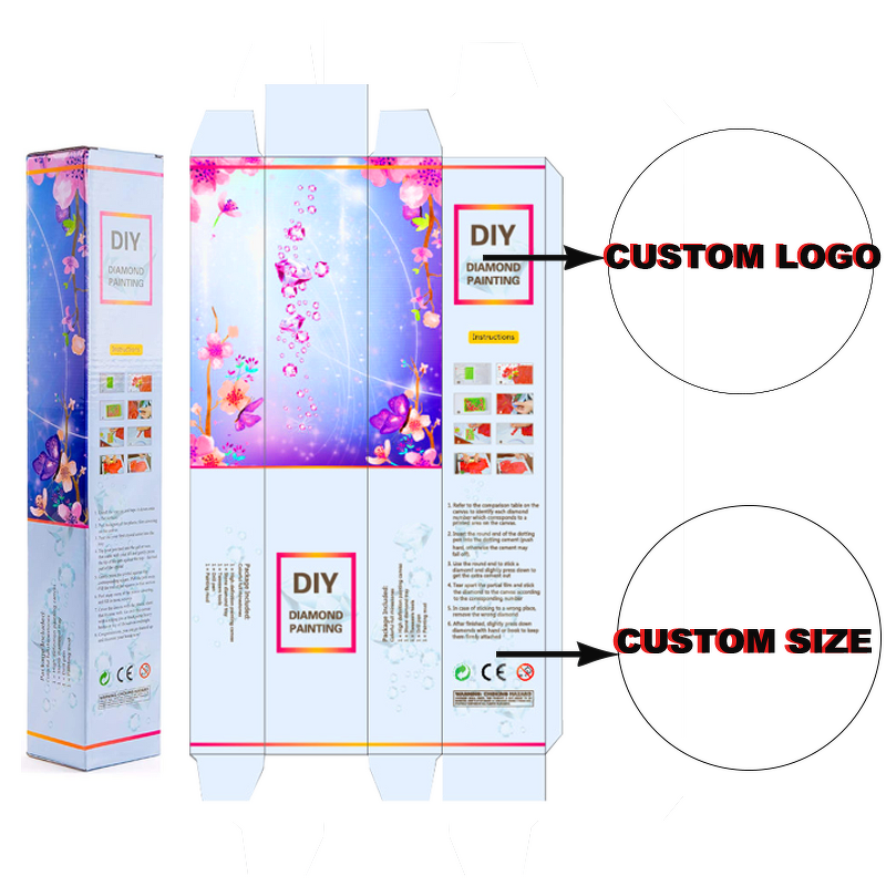 Custom Paper Box Factory - OEM Any Size Logo Paint by Numbers
