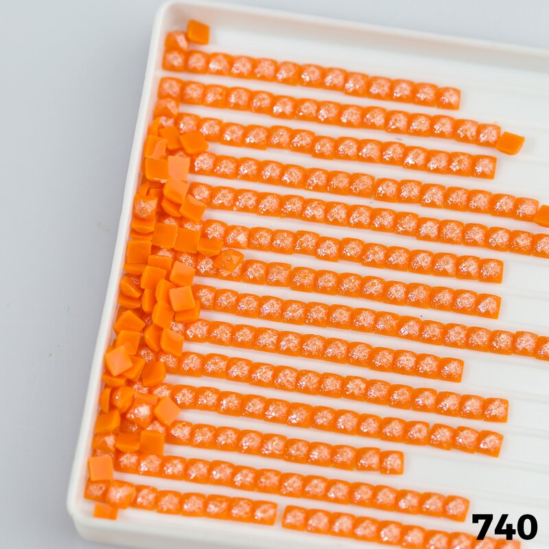 Fairy Dust Drills Factory - OEM DMC 447 Colors Square Resin