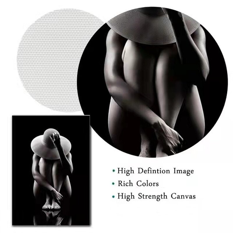Canvas Print Painting Factory - OEM Custom Modern Home Decor Nude