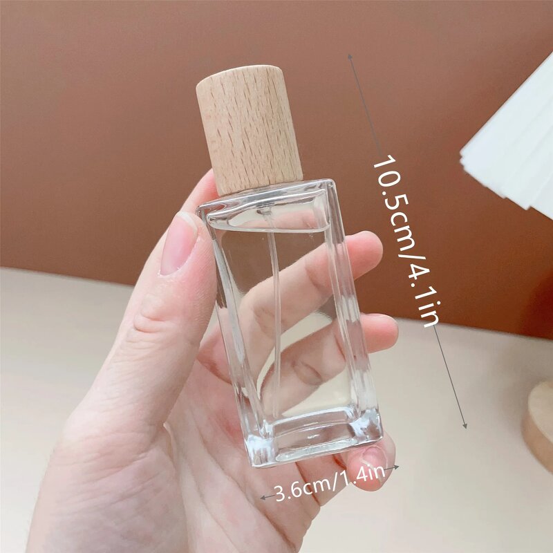 Refillable Perfume Bottle Supplier - OEM 50ml High-end Glass Spray Pump Atomizer