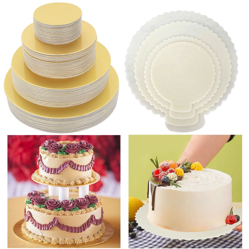 Round Lace Coaster Supplier - OEM 100Pcs White Cake Mat Wedding Gift Packing