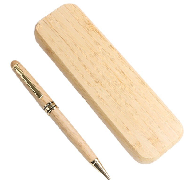 Sublimation Pen Holder Factory - OEM New Design Bamboo Gift Set for Office