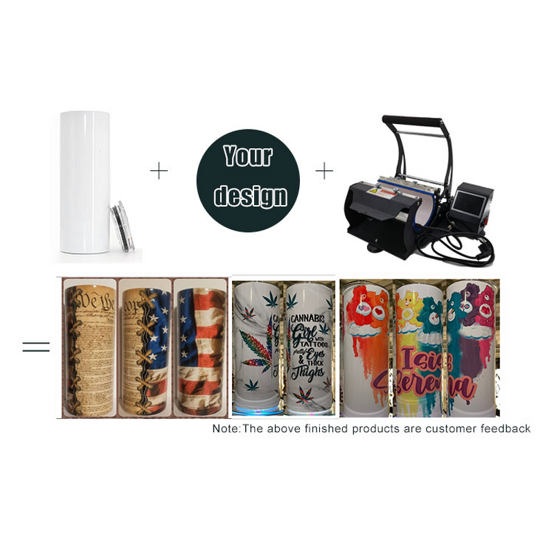 Straight Tumbler Supplier - OEM 20oz Sublimation Skinny Stainless Steel Cup