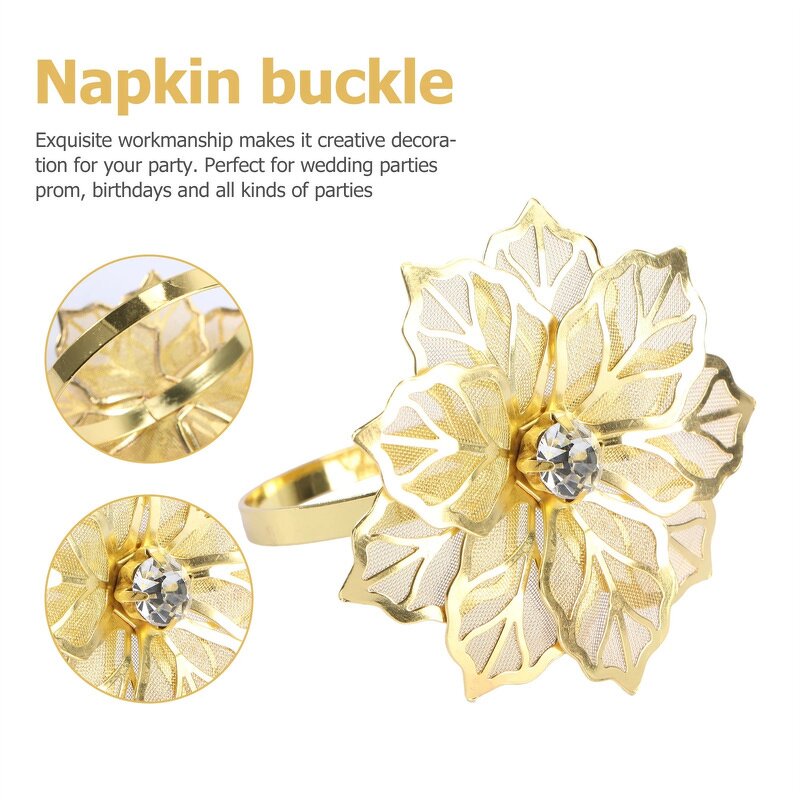 Metal Napkin Ring Factory - OEM High-End Classic for Weddings Restaurants