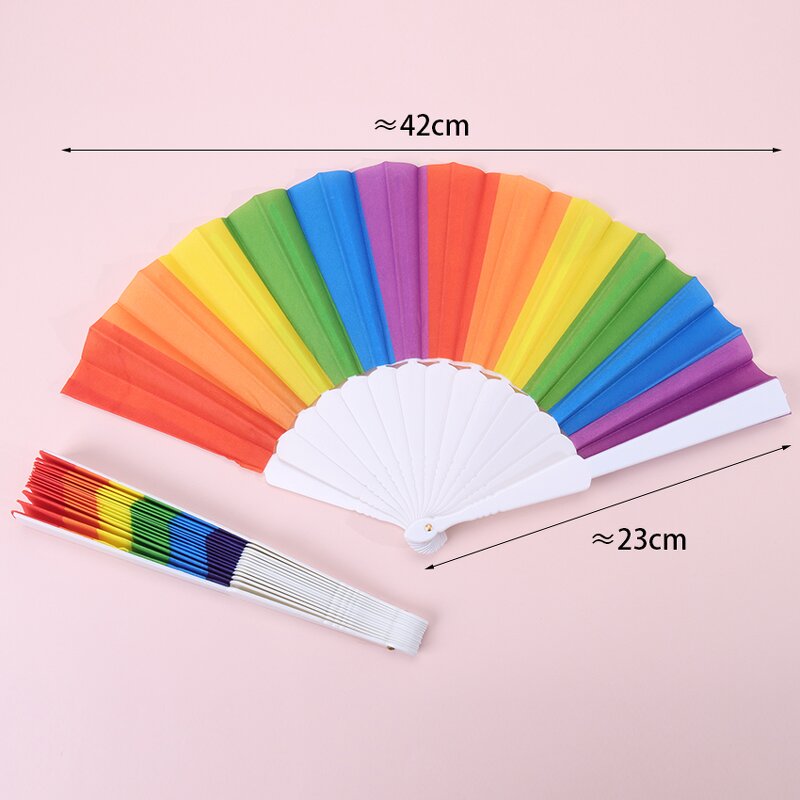 Plastic Hand Crank Fan Manufacturer - OEM Foldable Oriental Style Silk Fan