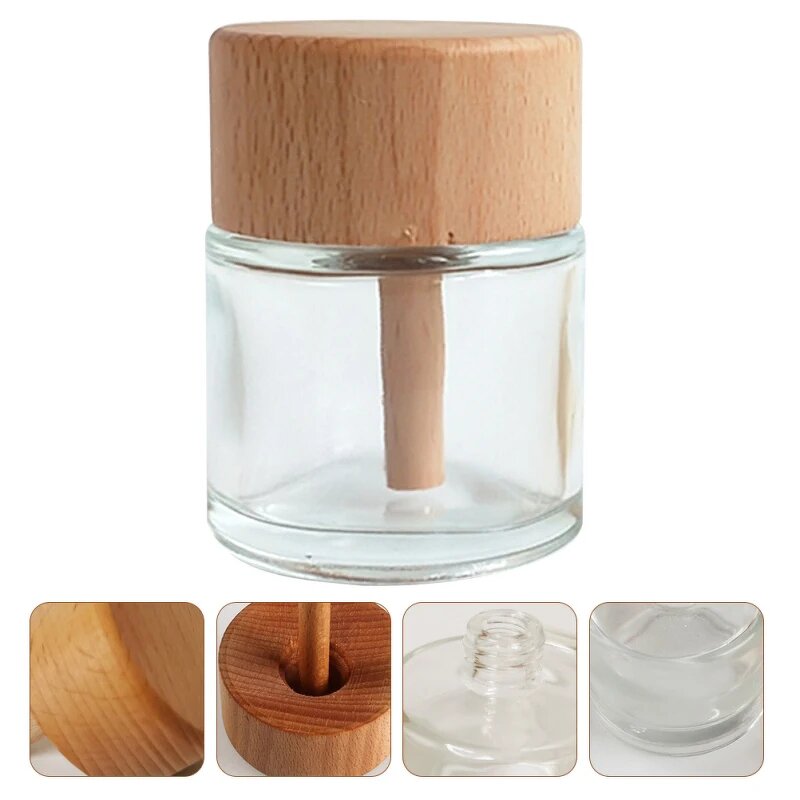 Aromatherapy Bottle Manufacturer - OEM Diffuser Empty Vase Essential Oil Jar