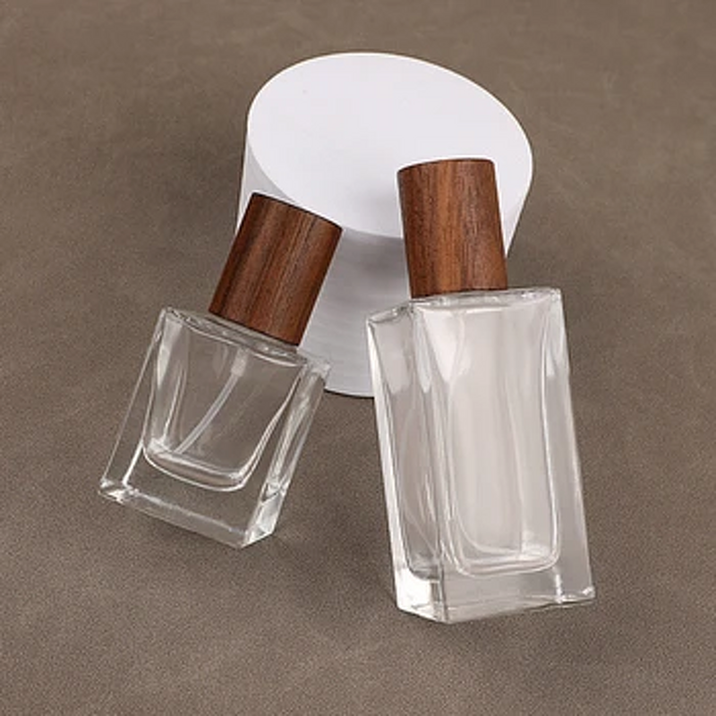 Perfume Atomizer Bottle Manufacturer - OEM 30/50ml Glass with Beech Lid Travel