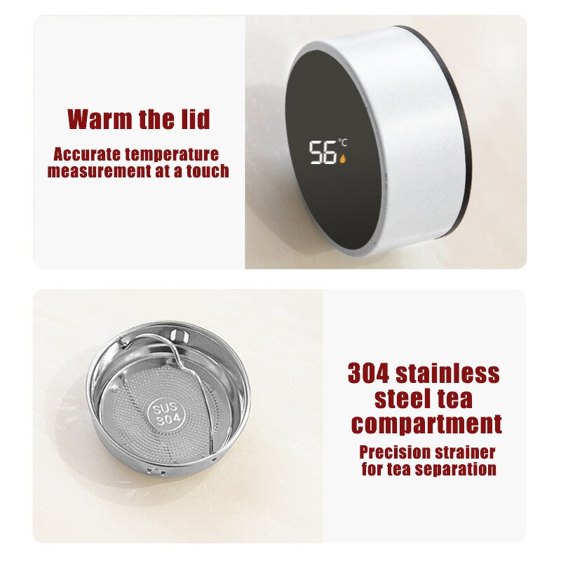 Smart Thermos Bottle Manufacturer - OEM 200ML Intelligent Temperature Display