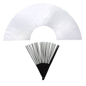 Sublimation Fan Blanks Factory - OEM Plastic Ribs Clack Hand Fan Material