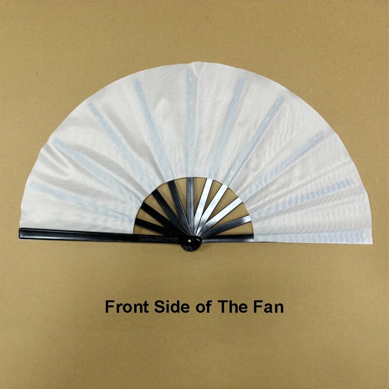 Sublimation Clack Fan Supplier - OEM 13 Inch Blank Polyester Folding Fan