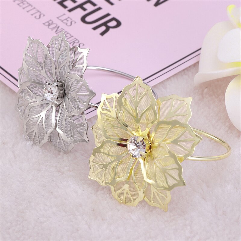 Metal Napkin Ring Factory - OEM High-End Classic for Weddings Restaurants