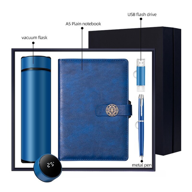Notebook Gift Box Set Manufacturer - OEM 4-Piece Corporate Conference Set