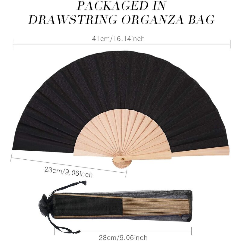 Wood Folding Fan Factory - OEM Wedding Fan Retro Minimalist Dance Props