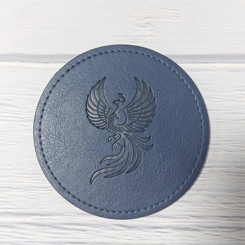 Leather Coasters Supplier - OEM Customizable Logo Easy to Clean Tea Pad