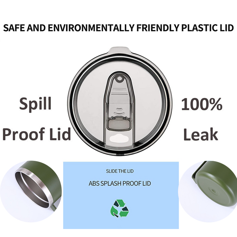 Custom Coffee Mug Supplier - OEM 14oz Insulated Stainless Steel Mug with Lid