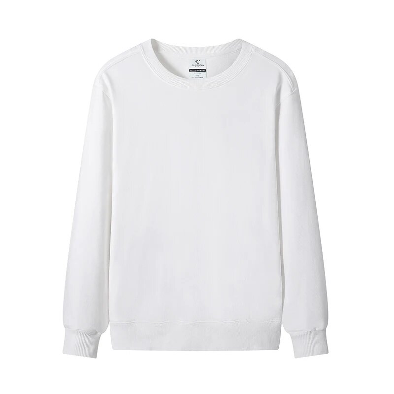 Solid Color Hoodie Factory - OEM Winter Trendy Crew Neck 100% Cotton Pullover