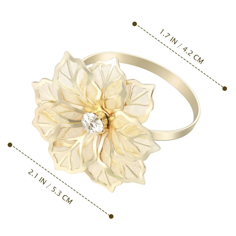 Metal Napkin Ring Factory - OEM High-End Classic for Weddings Restaurants