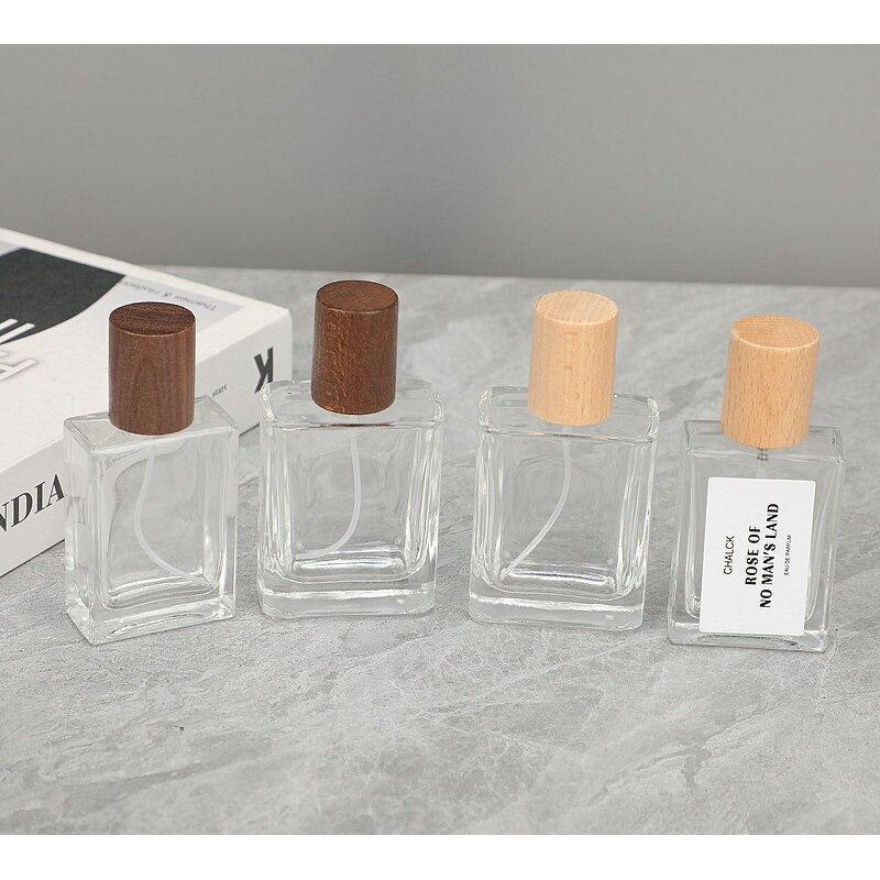 Refillable Perfume Bottle Supplier - OEM 50ml High-end Glass Spray Pump Atomizer