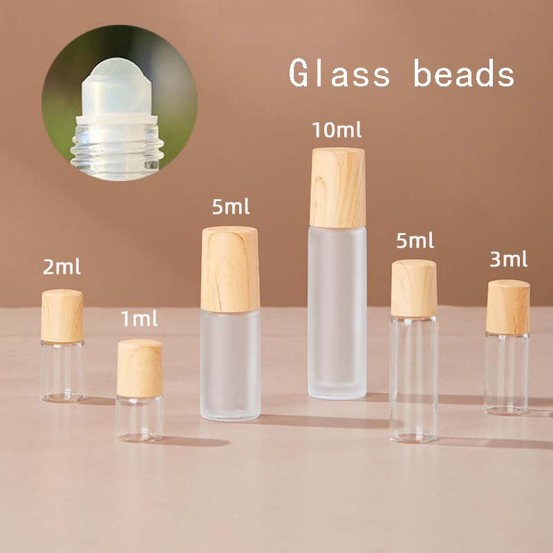 Essential Oil Roller Supplier - OEM Portable Glass Refillable with Stainless Roller