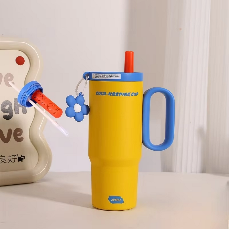 Stainless Steel Cup Manufacturer - OEM Modern Handle Insulated 500ml Travel Mug