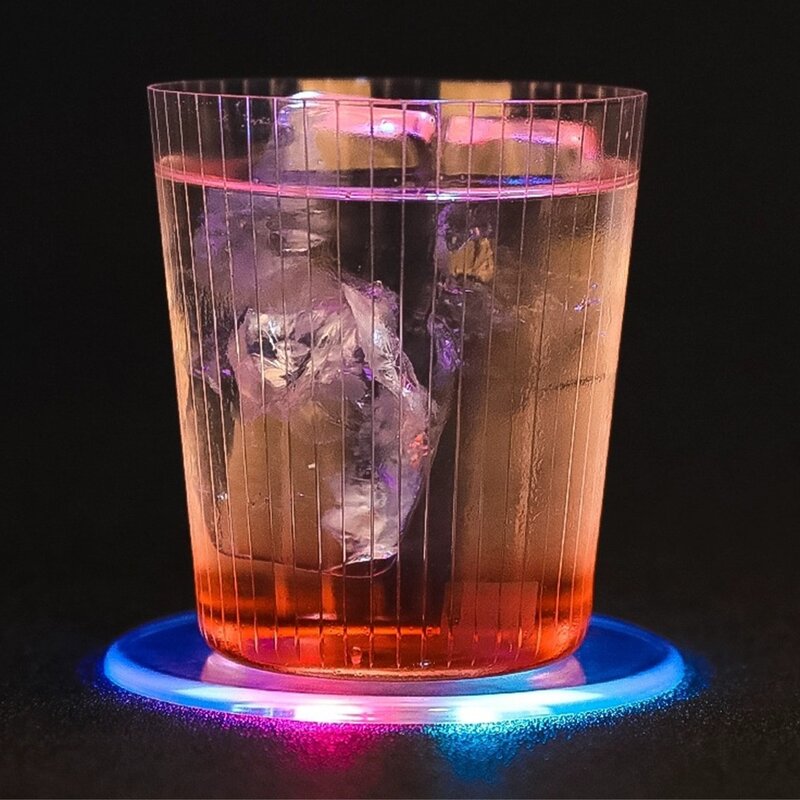 Led Coaster Manufacturer - OEM Cup Holder Mug Stand Light Bar Placemat