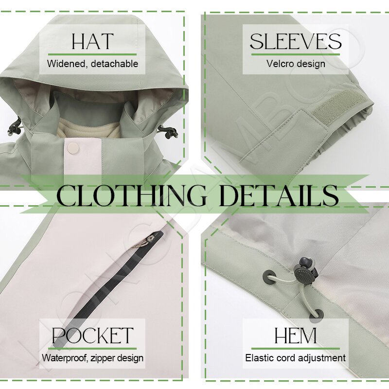 Windproof Fleece Jacket Factory - OEM 2in1 Camping Fishing Removable Liner