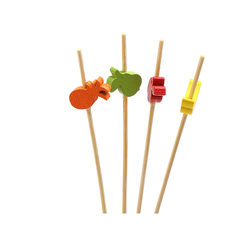 Bamboo Skewers Supplier - OEM Many Occasions Fruit Barbecue Non-stick Tools