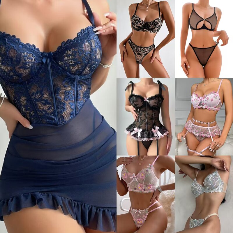Lingerie Set Factory - OEM Wholesale See-through Pajamas