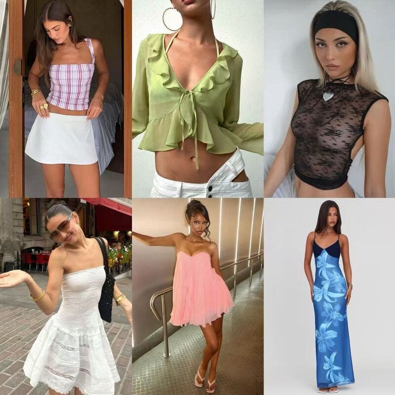 Lovito Bundle Manufacturer - OEM Wholesale Brand New Tops Dress