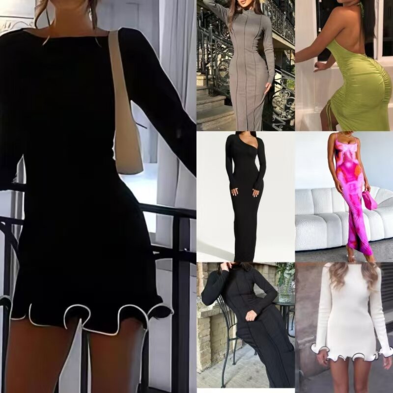 Women's Clothes Manufacturer - OEM Wholesale Clearance Mixed Dresses