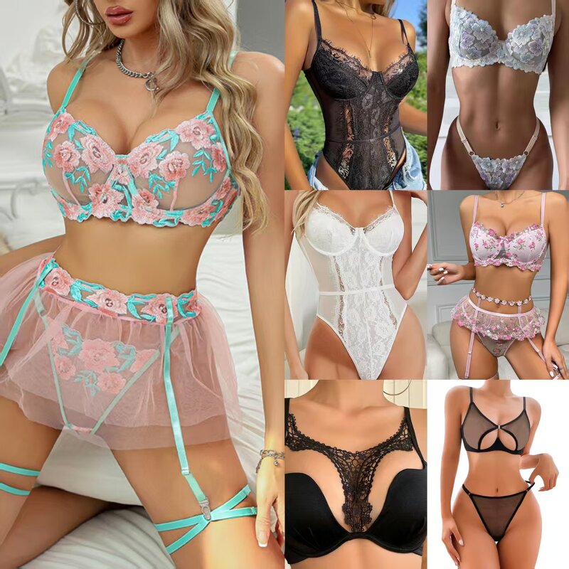 Lingerie Set Manufacturer - OEM Wholesale Transparent Lace Bra