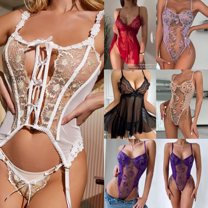 Lingerie Set Factory - OEM Wholesale See-through Pajamas