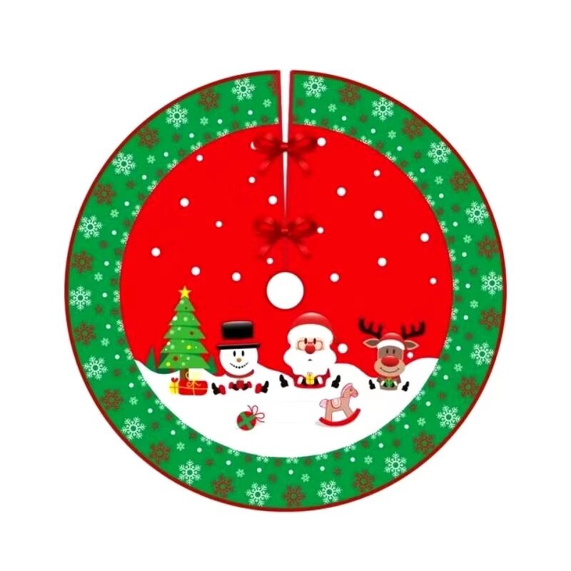 Christmas Tree Skirt Manufacturer - OEM 2024 Holiday Decoration