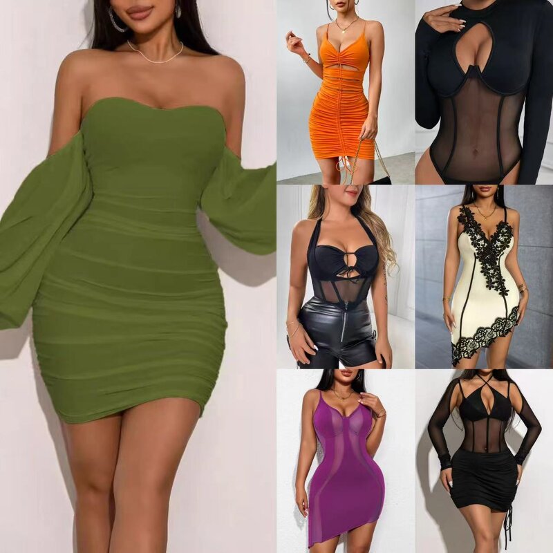 Dress Sets Manufacturer - OEM New Stock Casual Summer Print