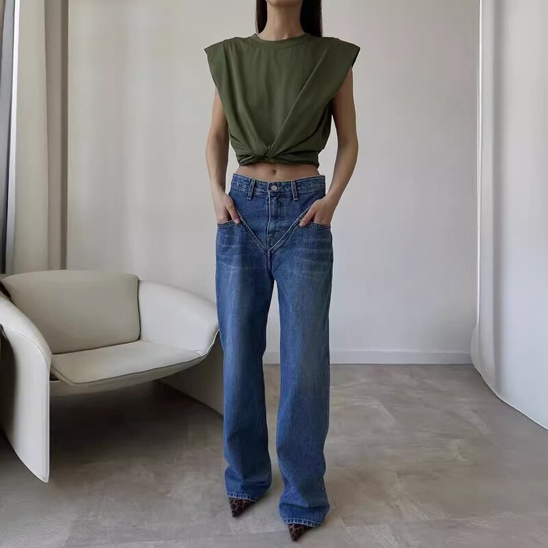 Women's Denim Shorts Manufacturer - OEM Wholesale Bulk High Waisted