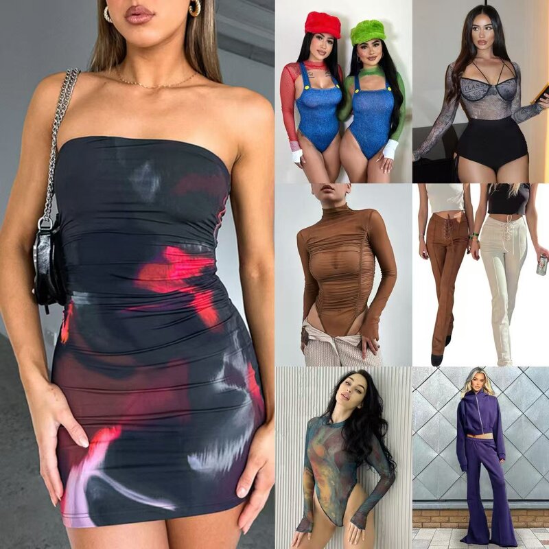 Women's Dress Manufacturer - OEM Wholesale Bulk Assorted Bales