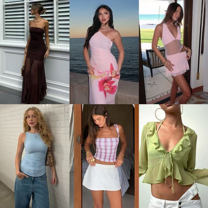 Lovito Clothing Factory - OEM Wholesale Premium Mix Tops Dress