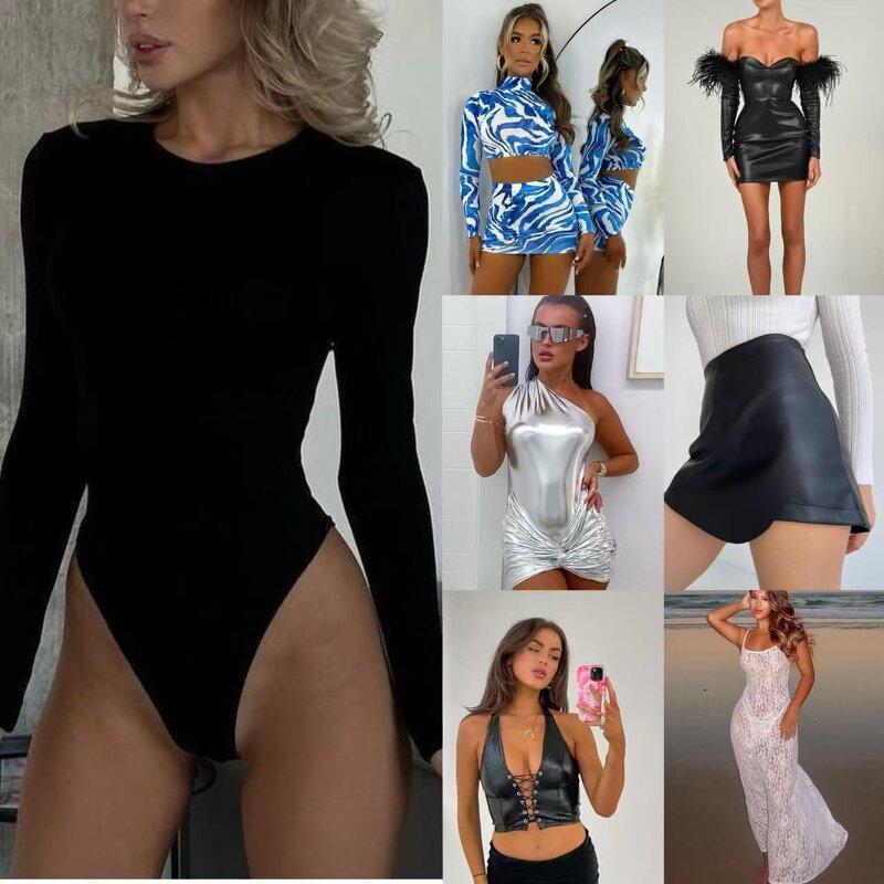 Women's Apparel Factory - OEM Wholesale Mix Bales Cami Crop Top