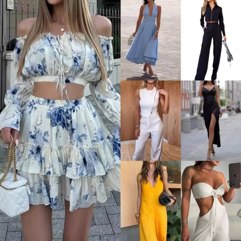 Women's Clothes Manufacturer - OEM Wholesale Clearance Mixed Dresses