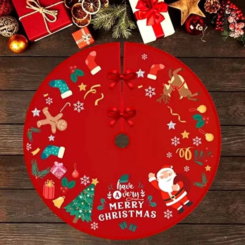 Christmas Tree Skirt Manufacturer - OEM 2024 Holiday Decoration