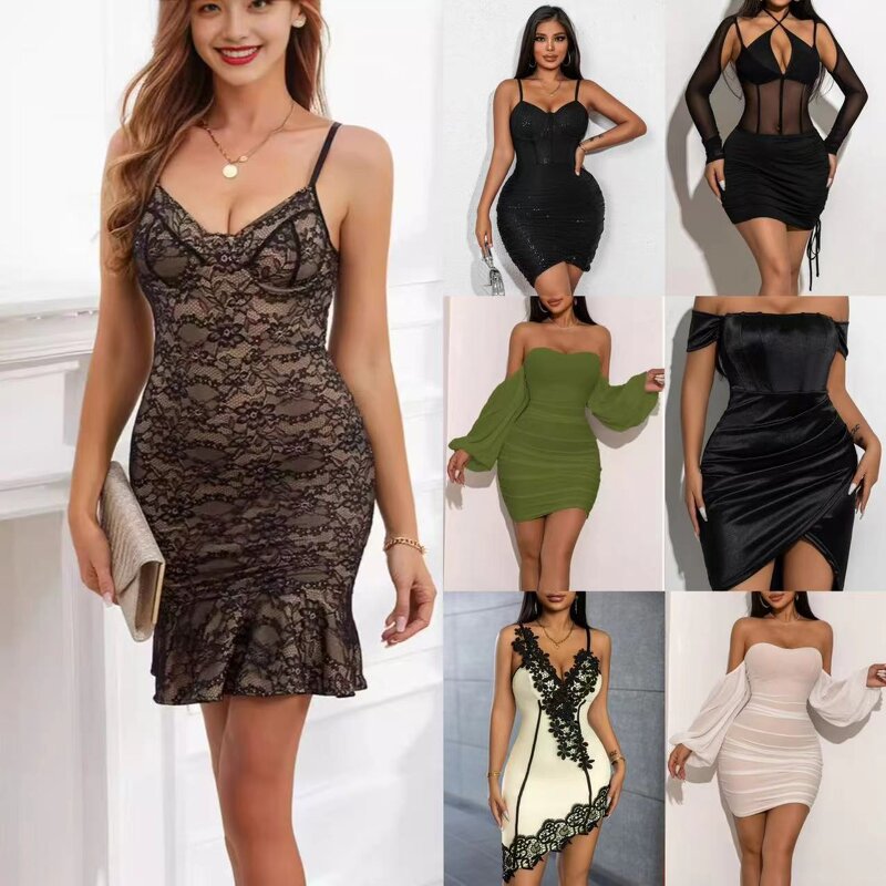 Dress Sets Manufacturer - OEM New Stock Casual Summer Print