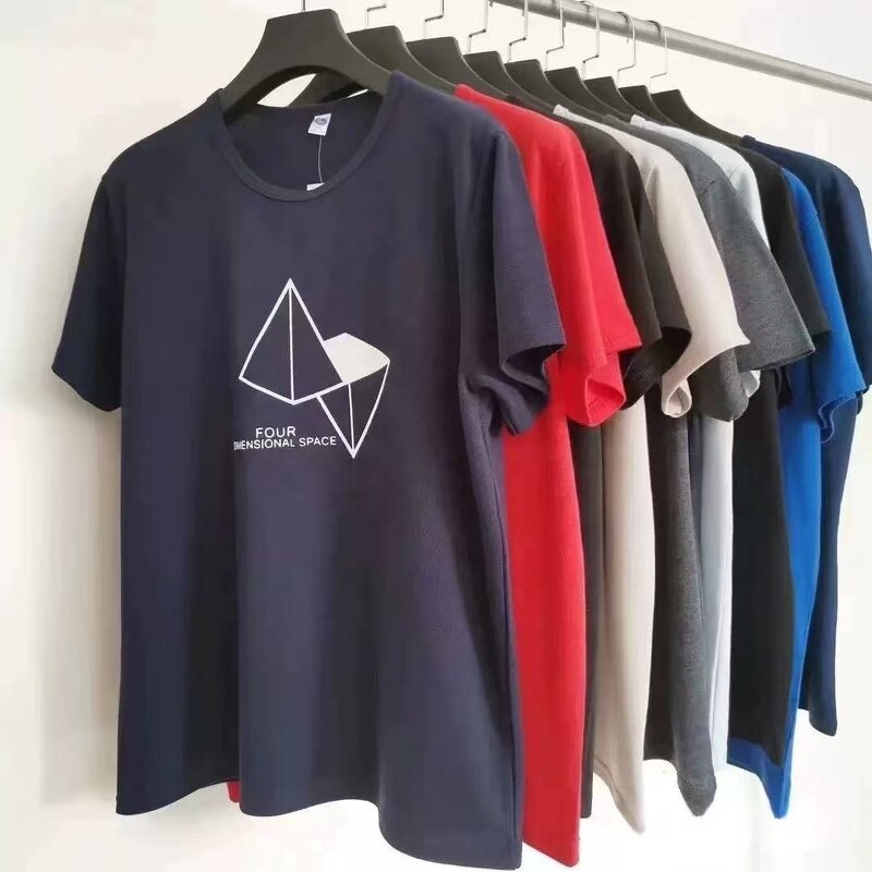 Men's T-shirt Manufacturer - OEM 2025 Summer Brand Trend Stock