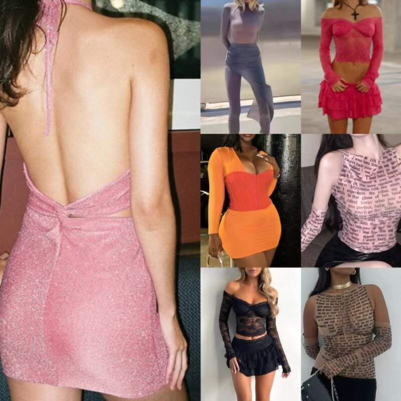 Women's Clothes Manufacturer - OEM Wholesale Clearance Mixed Dresses