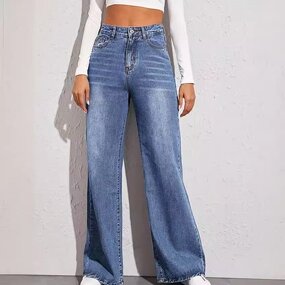 Women's Jeans Factory - OEM Skinny Cargo Baggy Denim Bales