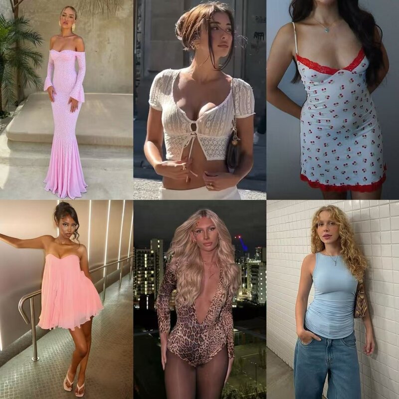 Lovito Bundle Manufacturer - OEM Wholesale Brand New Tops Dress